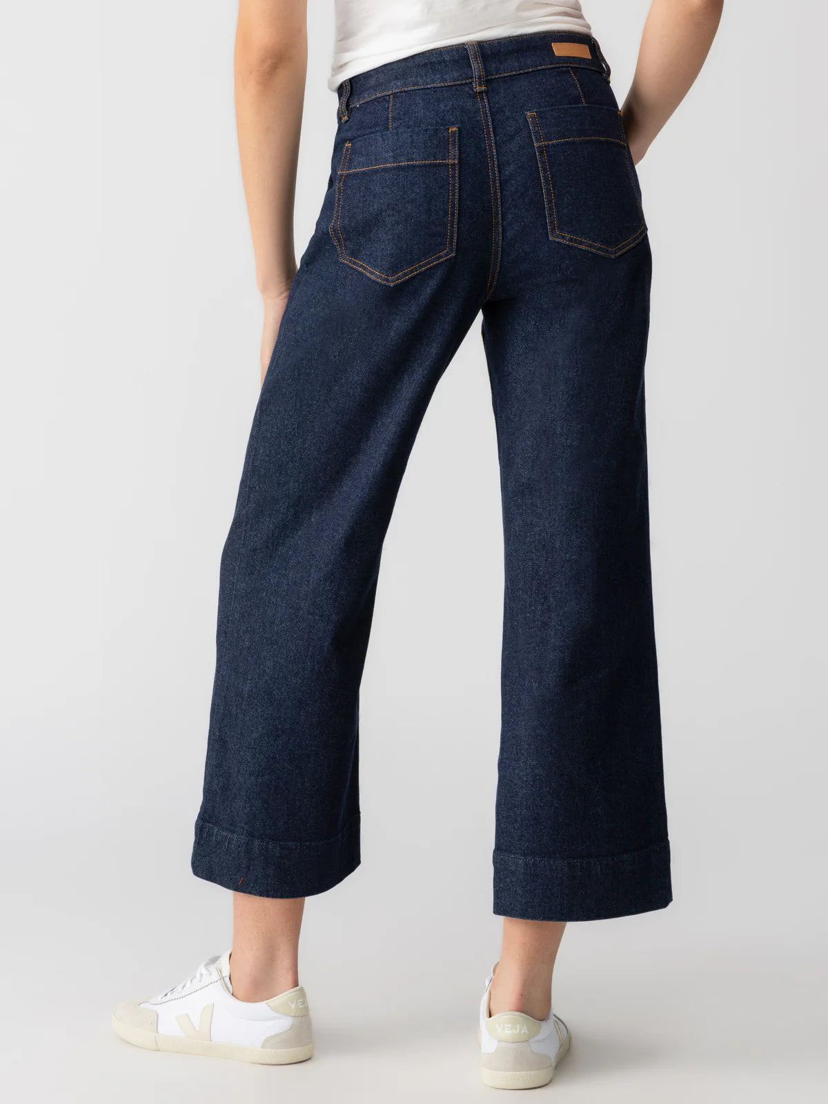 Marine Crop Jean in Magnetic | Sanctuary