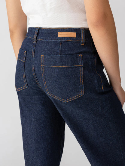 Marine Crop Jean in Magnetic | Sanctuary