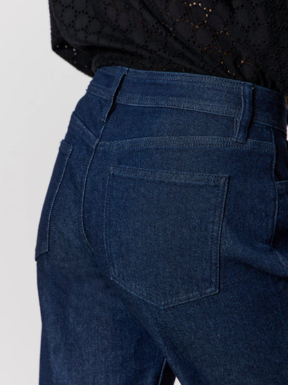 League Crop Pant in Dark Denim | Sanctuary