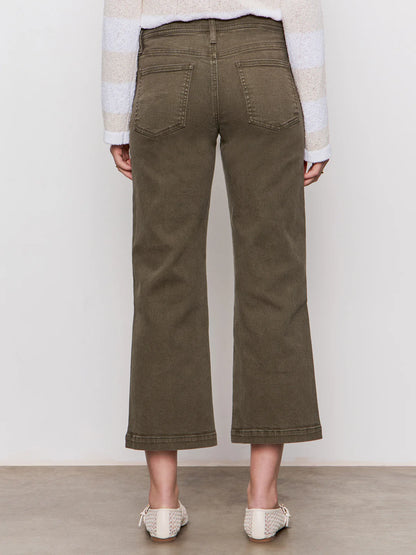 League Crop Pant in Olive | Sanctuary