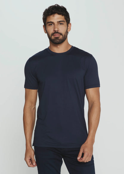 Core Crew Tee in Navy | 7Diamonds