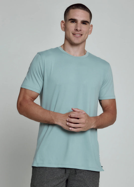 Core Crew Tee in Seafoam | 7Diamonds
