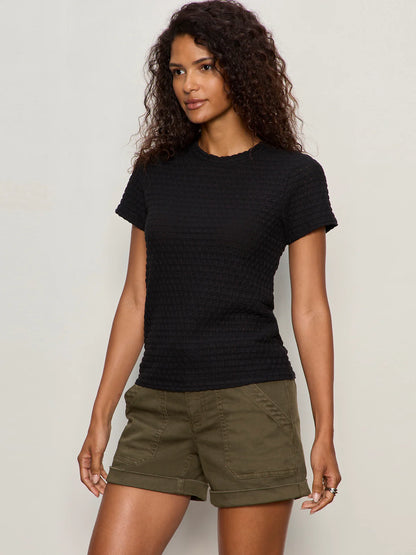 Puckered Perfect Tee in Black | Sanctuary