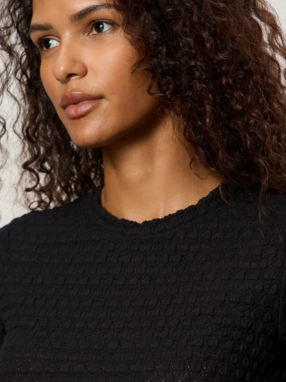 Puckered Perfect Tee in Black | Sanctuary