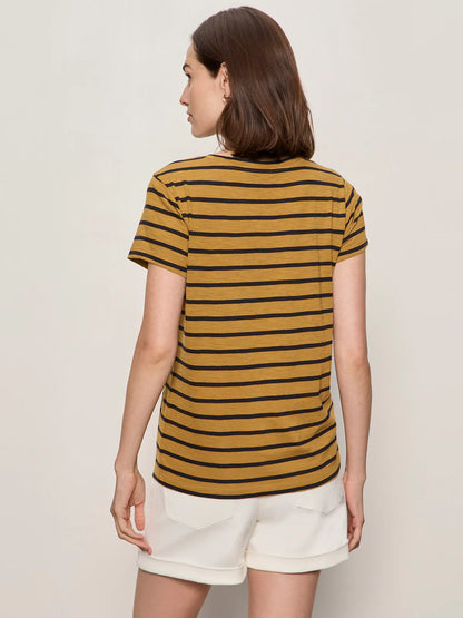 The Perfect Tee in Cumin Stripe | Sanctuary