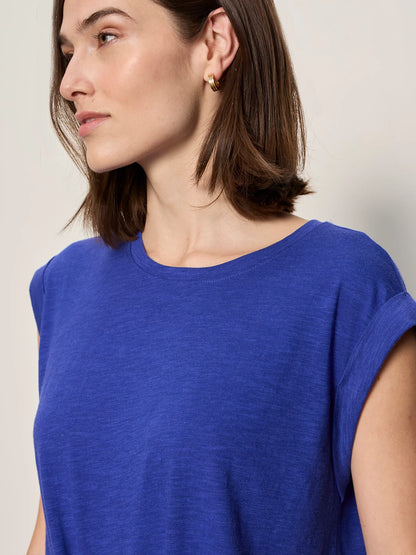 Knotted Muscle Tee in Luminous Blue | Sanctuary