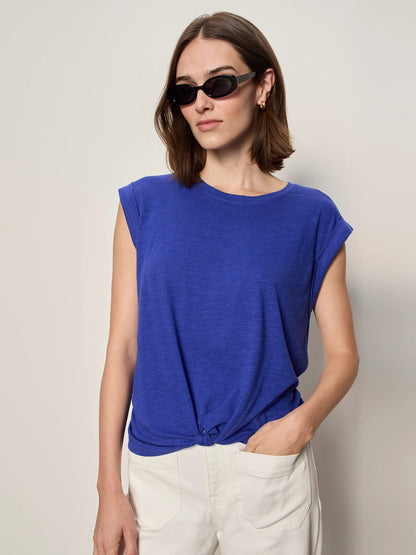 Knotted Muscle Tee in Luminous Blue | Sanctuary