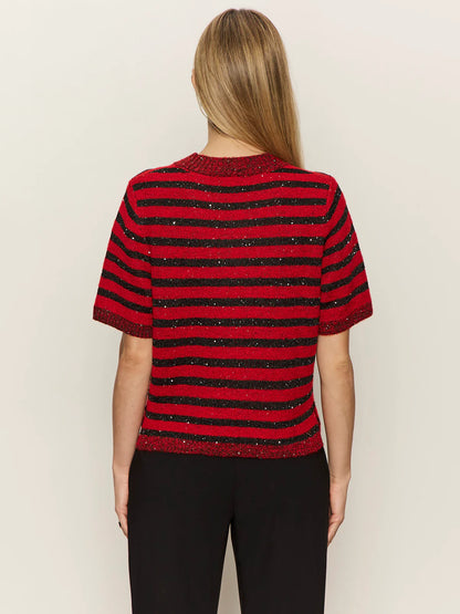 Shine Sweater Tee in Cherry | Sanctuary