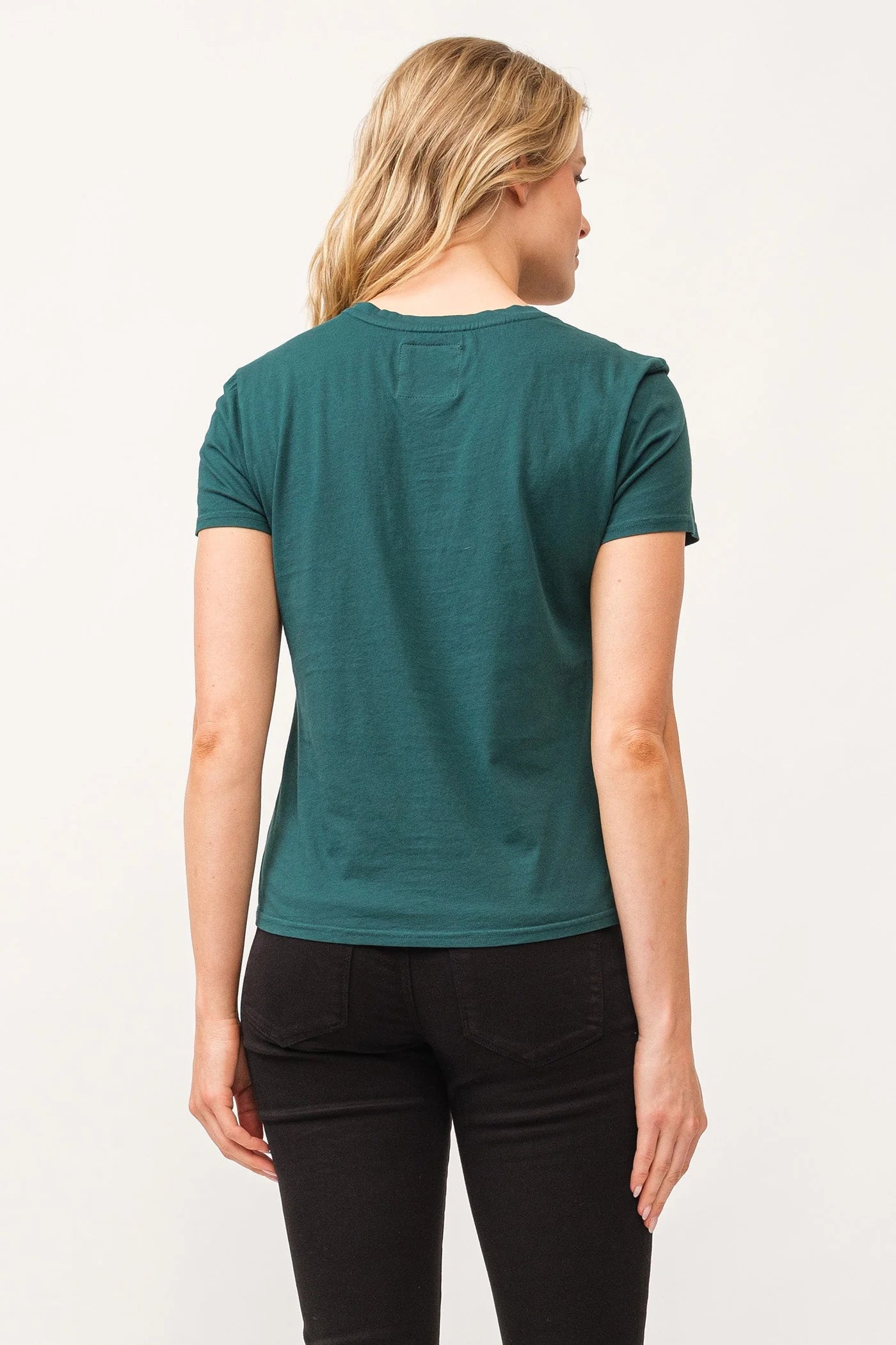 Unity Short Sleeve Tee in Deep Teal | Dear John
