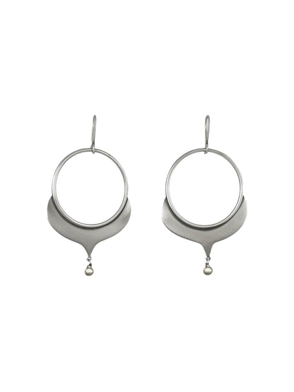 Alhambra Hoop Drop Earrings | Jane Diaz