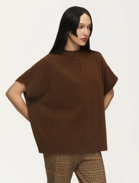 Gwyneth One Size Sweater in Espresso | Kerisma