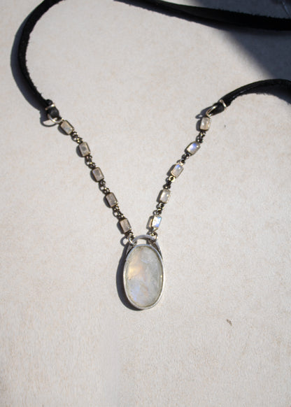 Moonstone Necklace | Glacier Lily