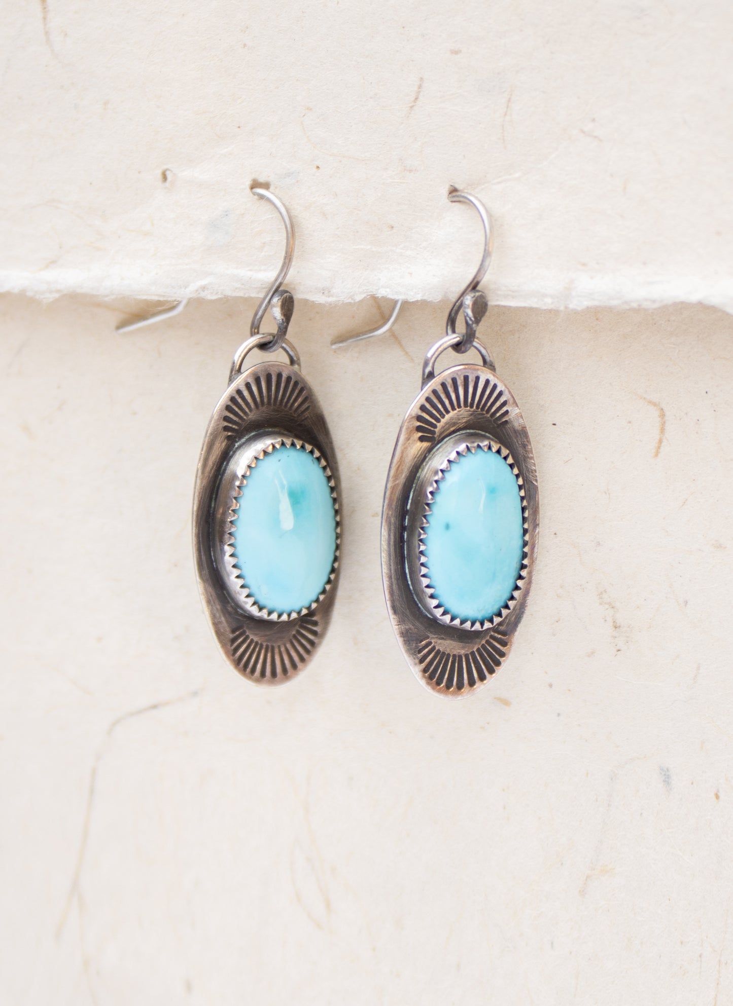 Sleeping Beauty Turquoise Earrings | Glacier Lily