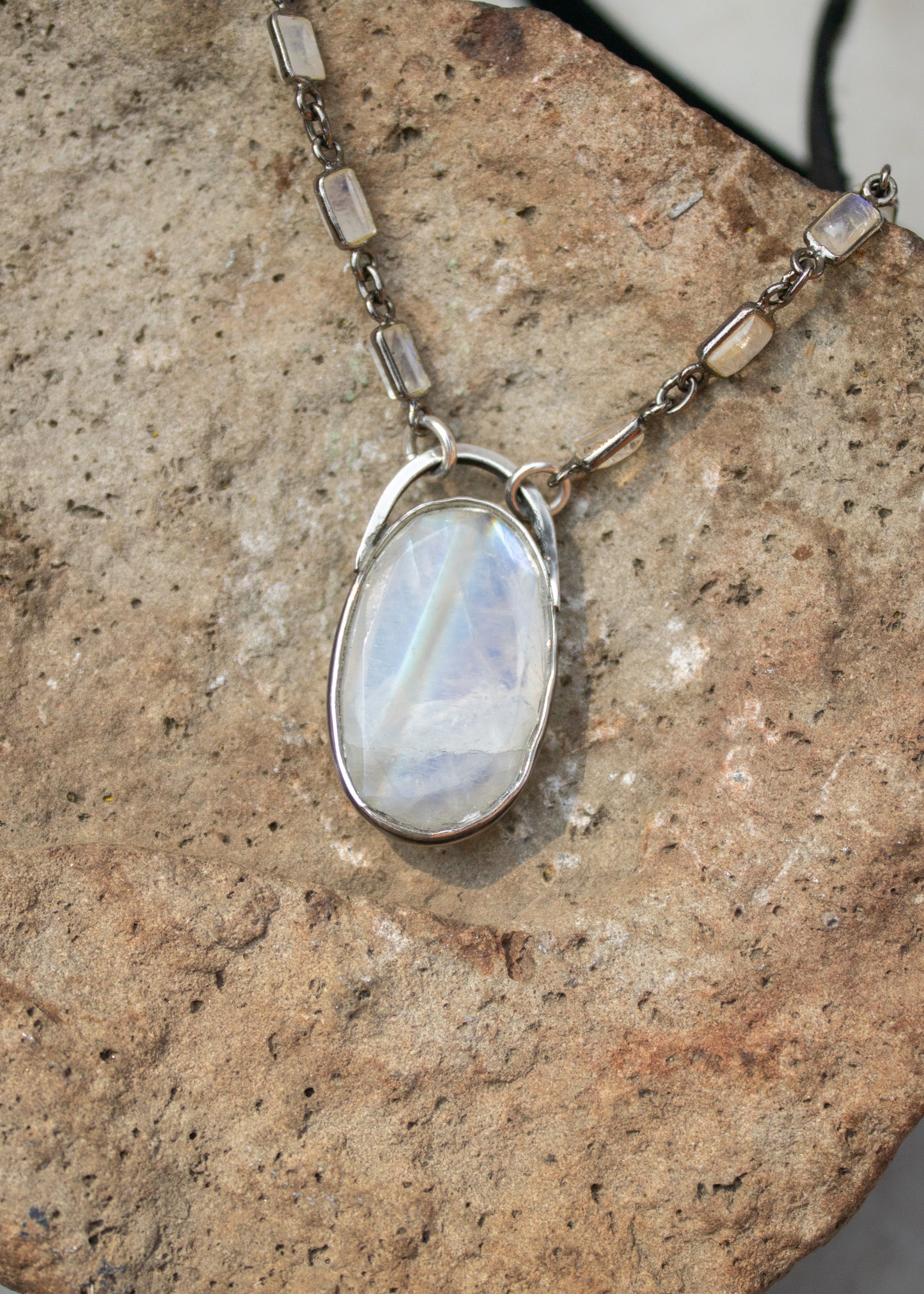 Moonstone Necklace | Glacier Lily