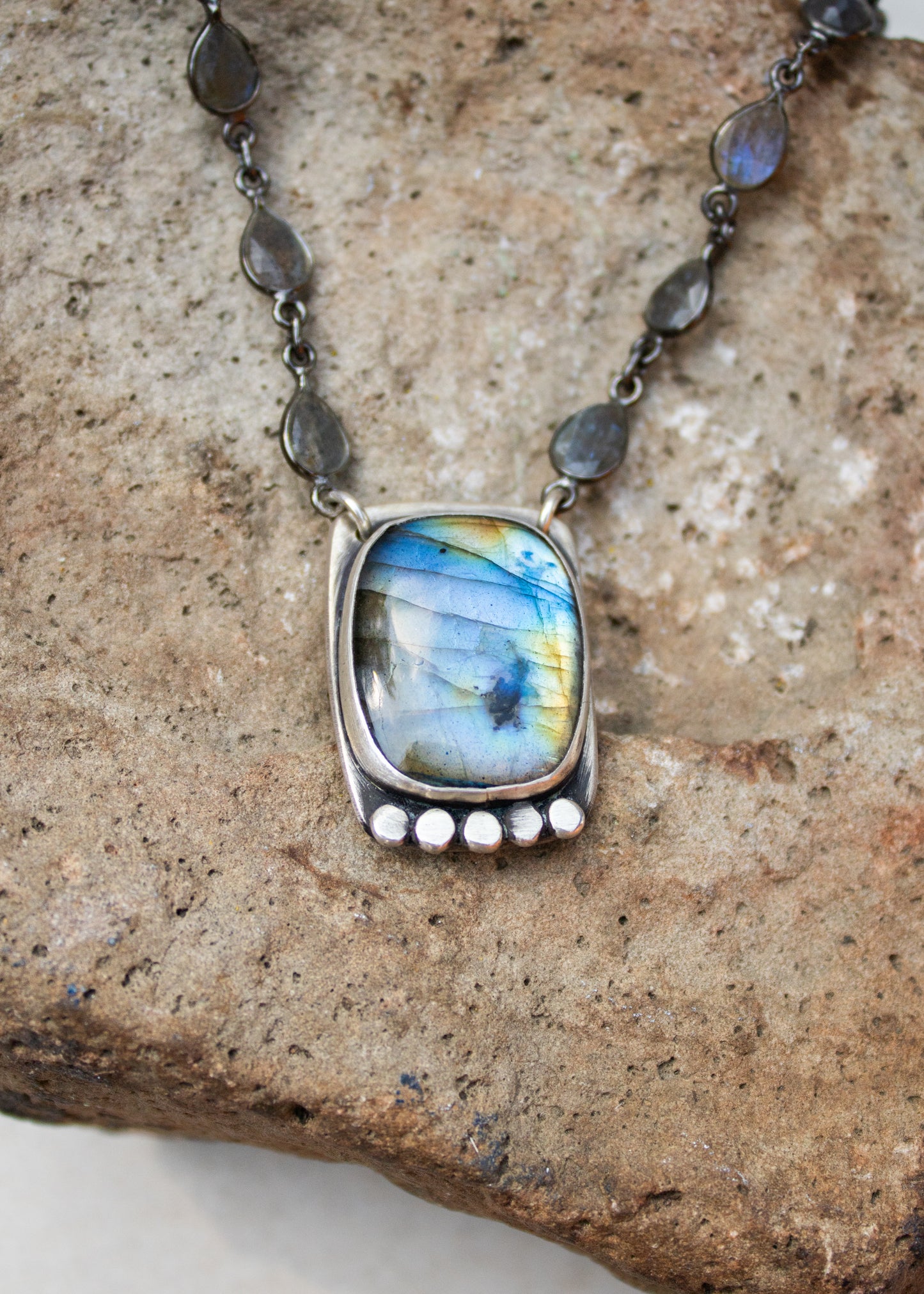 Labradorite Necklace | Glacier Lily