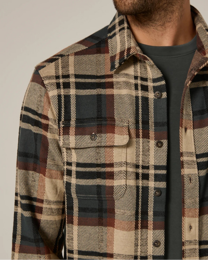 Generation Long Sleeve Shirt in Petrol Navy