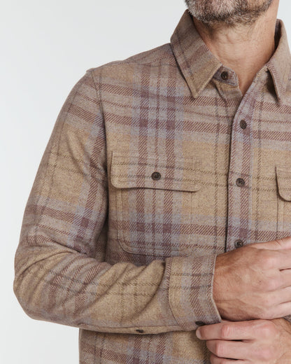 Generation Long Sleeve Shirt in Tan