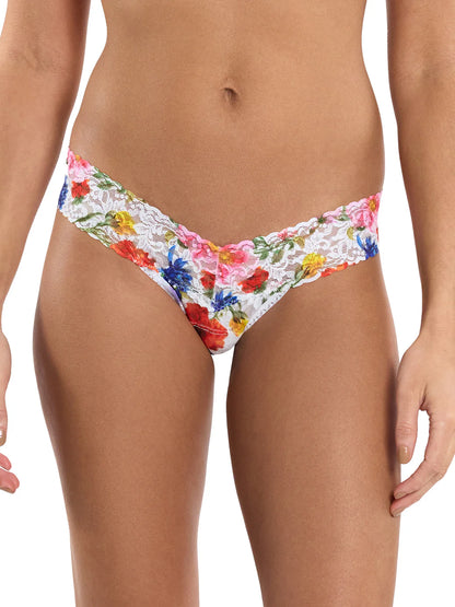 Signature Lace Thong in Meadow Mix | Hanky Panky