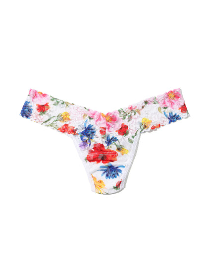 Signature Lace Thong in Meadow Mix | Hanky Panky