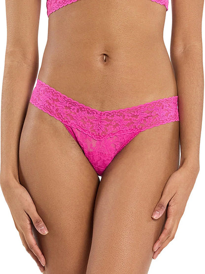 Signature Lace Thong in Marmalade | Hanky Panky