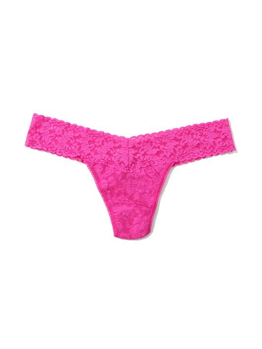 Signature Lace Thong in Marmalade | Hanky Panky