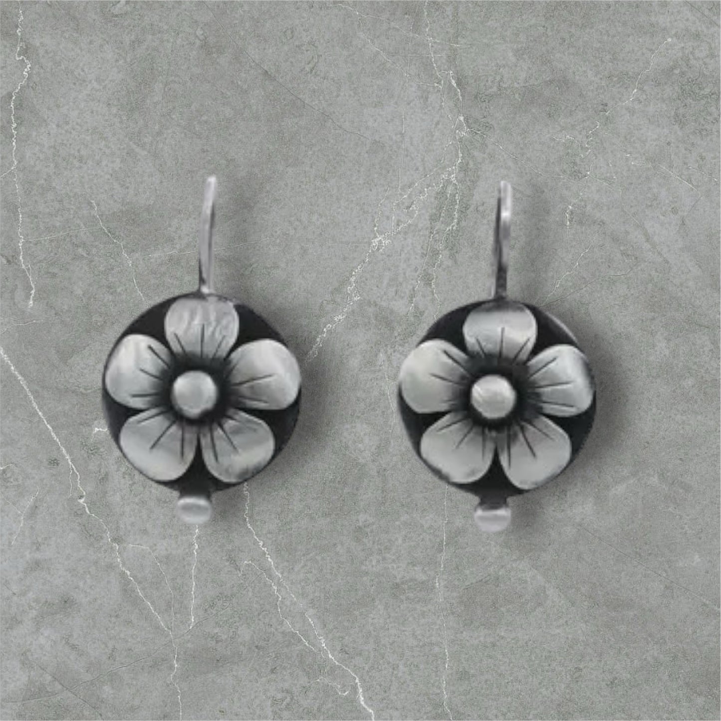 Flower Drop Earrings