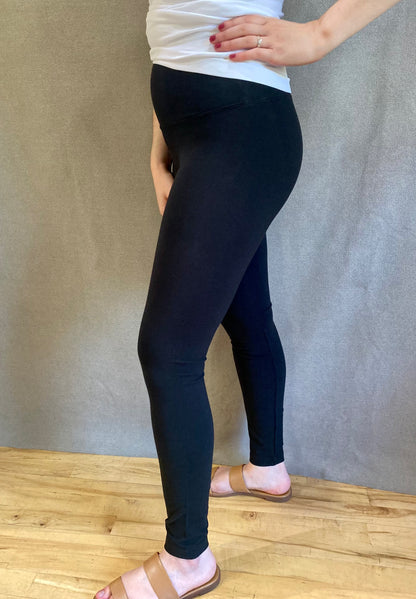 Lysse Cotton Legging in Black