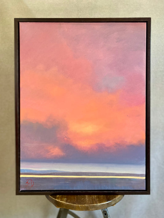 "Rothko Sunrise" Oil Painting