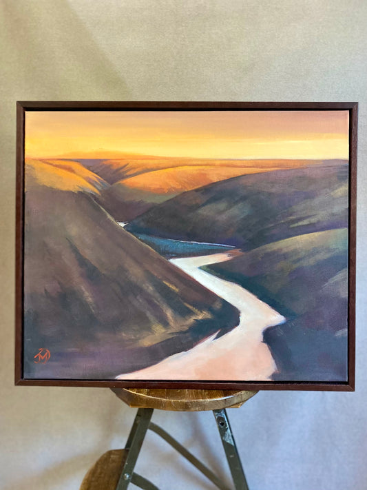 "Above the Deschutes" Oil Painting