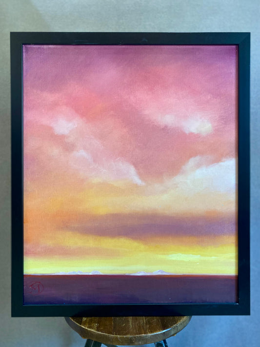 "Pattie's Rothko Sky" Oil Painting