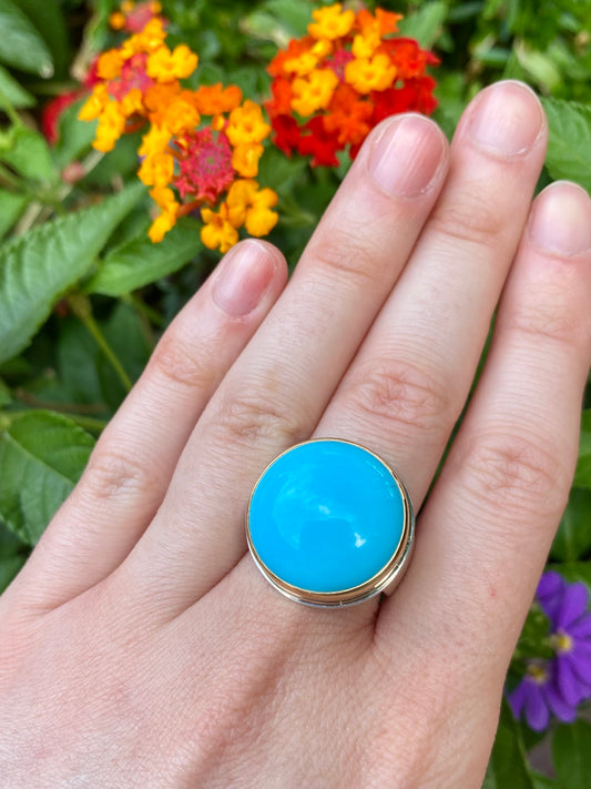 Kingman Turquoise Ring