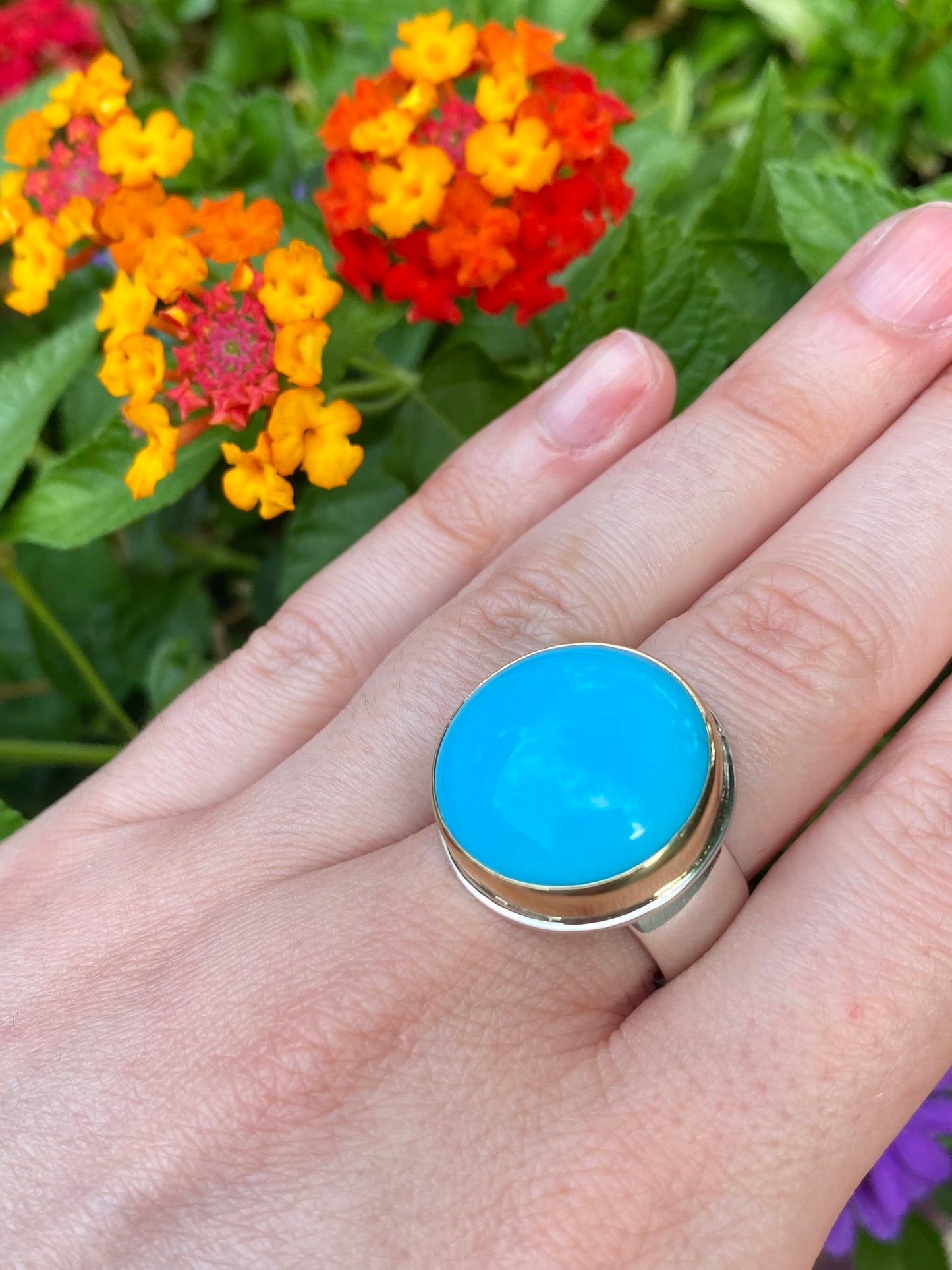 Kingman Turquoise Ring