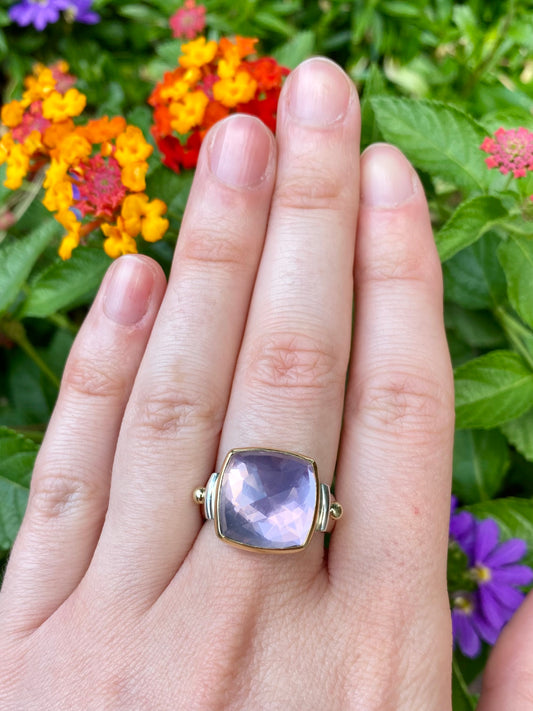 Lavender Amethyst Ring