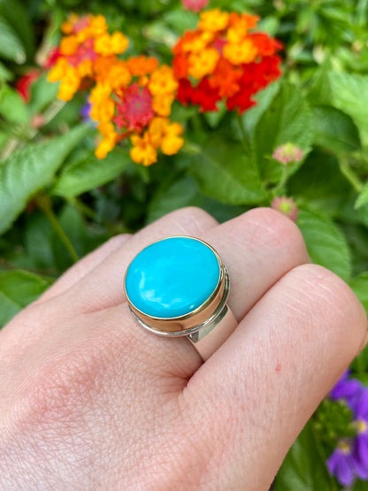 Kingman Turquoise Ring