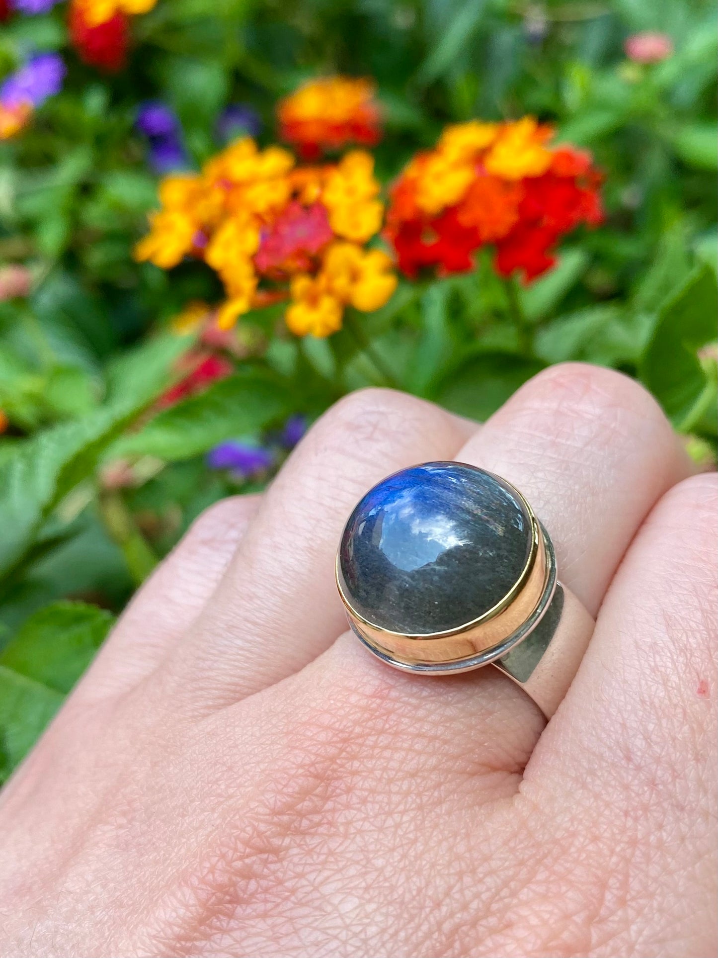 Labradorite Ring