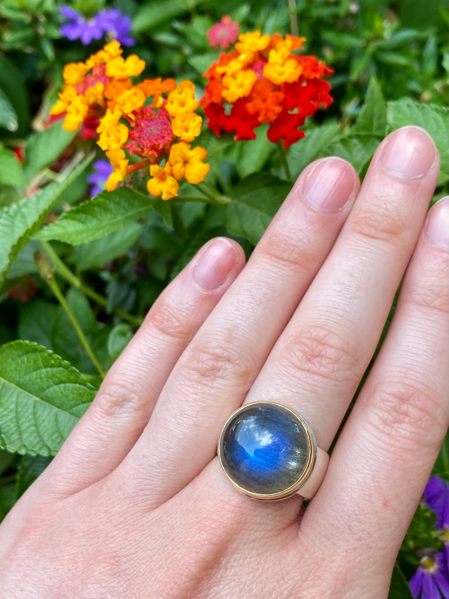 Labradorite Ring