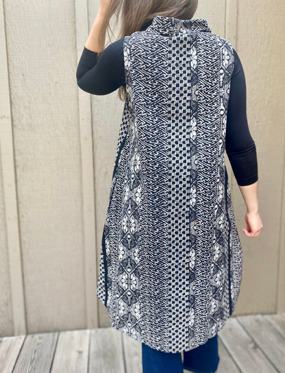 Sleeveless Cowl Dress in Loom