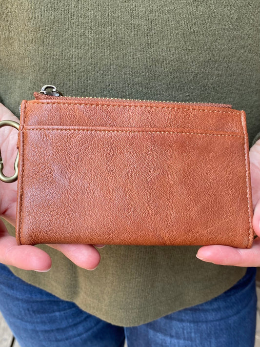 Bobbie Bifold Wallet in Saddle