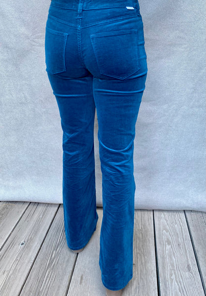 Rosa High Rise Bootcut in Velvet Teal