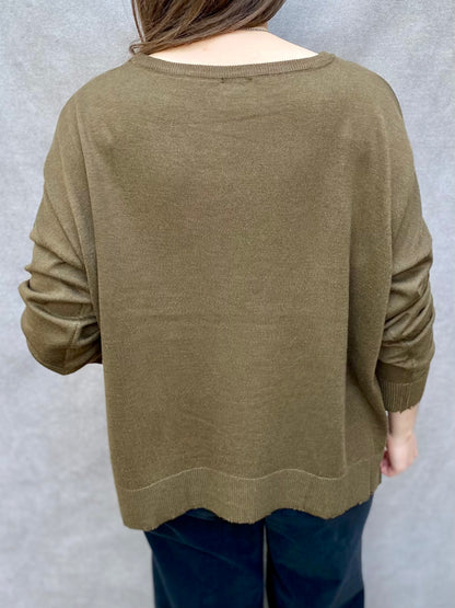 Lawson Sweater in Olive