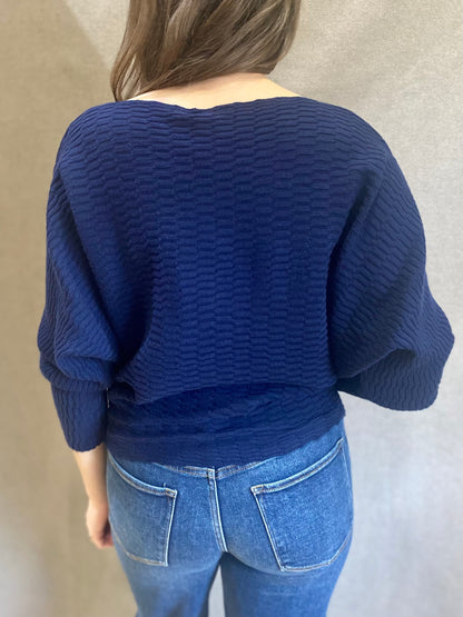 Monet Sweater in Navy