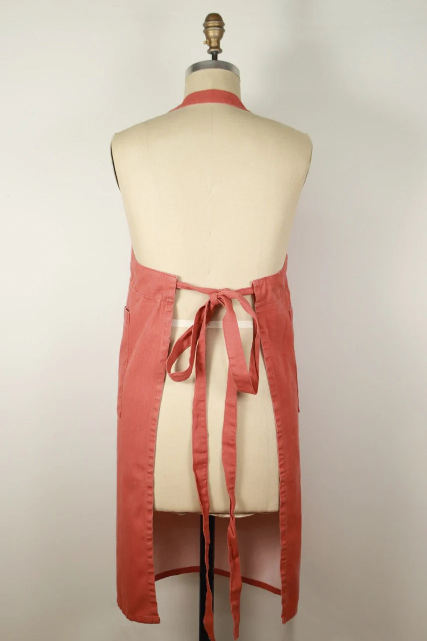 Stonewashed Chile Apron