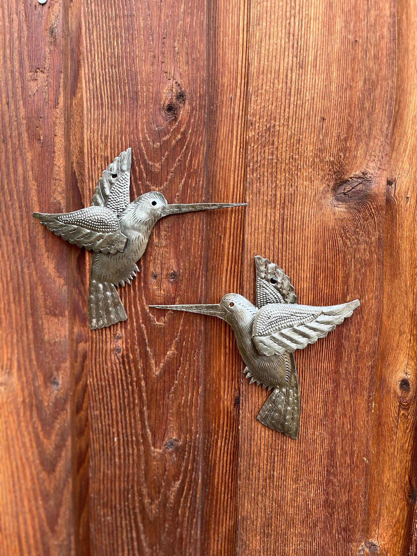 Assorted Metal Hummingbird