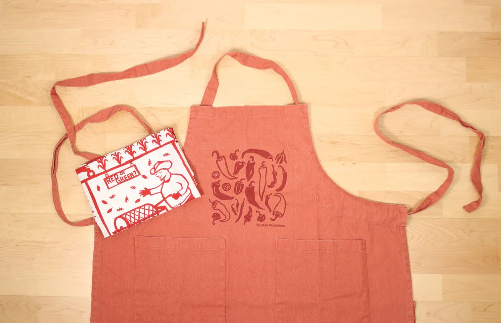 Stonewashed Chile Apron