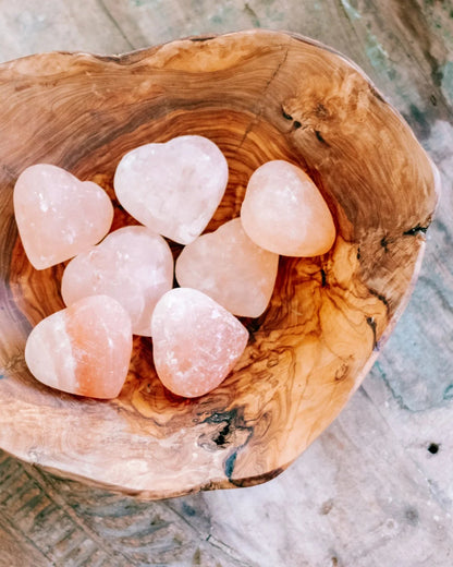 Assorted Heart Himalayan Salt Stone