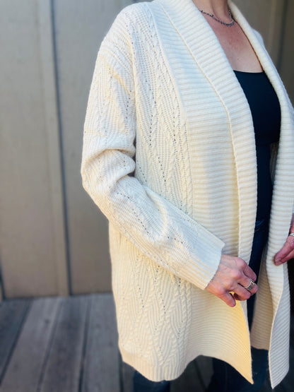 Artesan Cardigan in Ecru