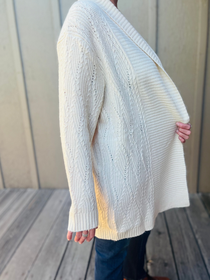 Artesan Cardigan in Ecru