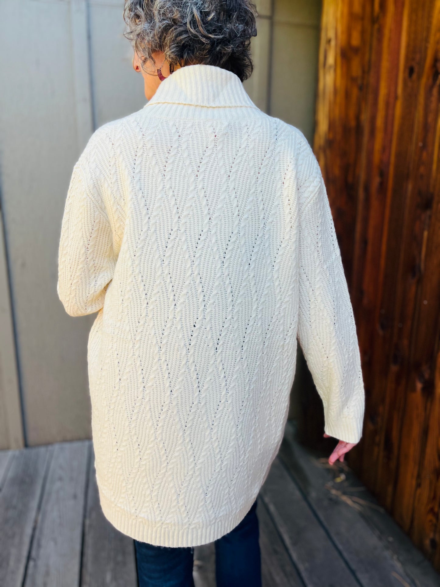 Artesan Cardigan in Ecru