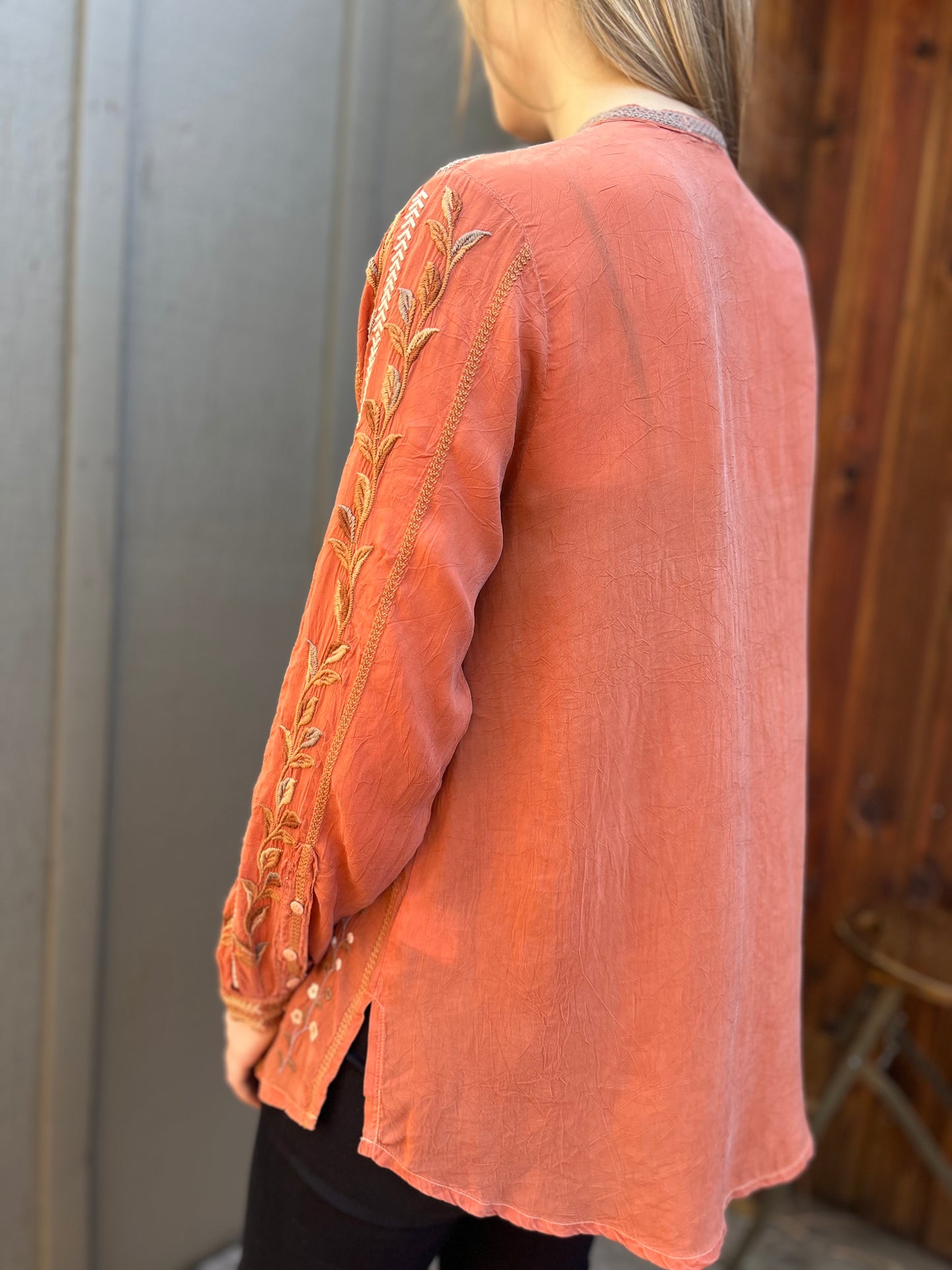 Leni Tunic in Baked Clay