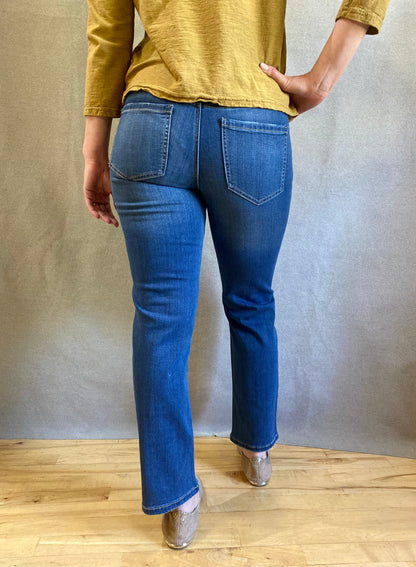 Gia Glider Slim Jean in Sage Creek